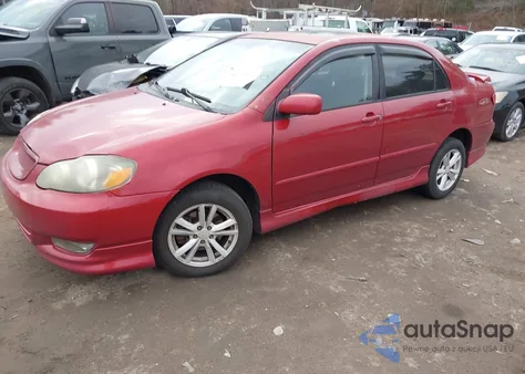 2004 Toyota Corolla S from USA, damaged, VIN 2T1BR32E34C216090